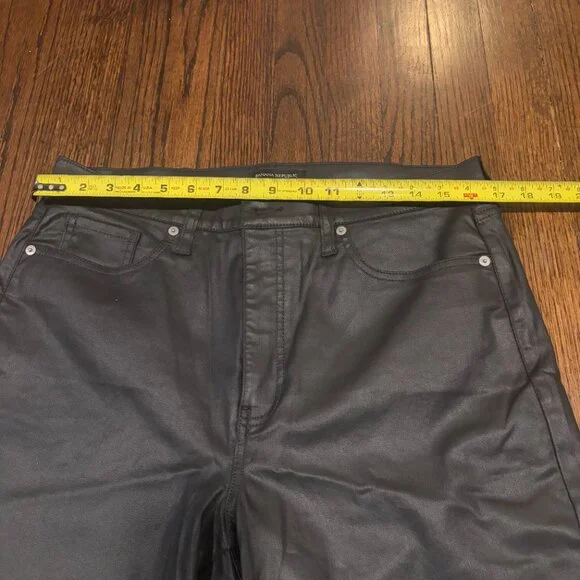 Banana Republic Curvy High Rise Slim Size 32/14 Black - Picture 11 of 14